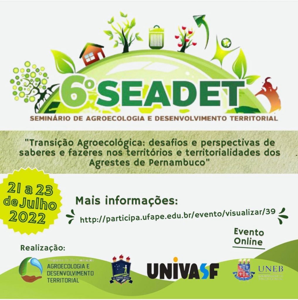 Semin Rio De Agroecologia E Desenvolvimento Territorial Programa